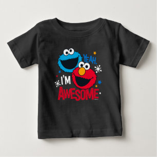 Cookie Monster & Elmo I'm Awesome