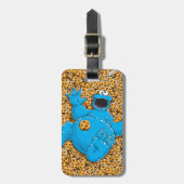  Cookie Monster en Cookies Bagagelabel (Voorkant verticaal)