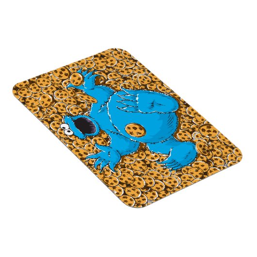 Cookie Monster en Cookies Magneet (Rechterzijde)