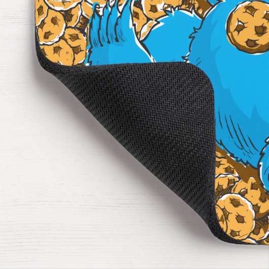 Cookie Monster en Cookies Muismat (Hoek)