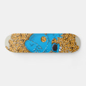  Cookie Monster en Cookies Persoonlijk Skateboard (Horizontaal)