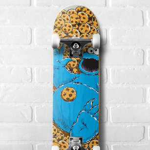  Cookie Monster en Cookies Persoonlijk Skateboard