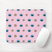 Cookie Monster en Cookies Roze Patroon Muismat (Met muis)