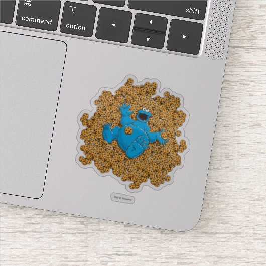  Cookie Monster en Cookies Sticker (Detail)