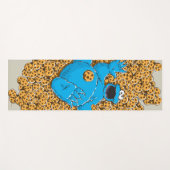  Cookie Monster en Cookies Yogamat (Voorkant (horizontaal))