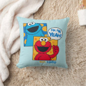 Cookie Monster en Elmo | Ha Ha ha Ja Kussen (Deken)