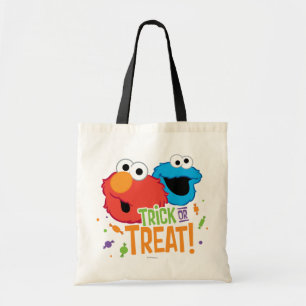 Cookie Monster en Elmo - Trick or treat Tote Bag