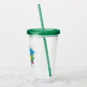 Cookie Monster en Sesame Pals Submarine Acryl Drinkbeker (Links)