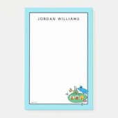 Cookie Monster en Sesame Pals Submarine Post-it® Notes (Voorkant)