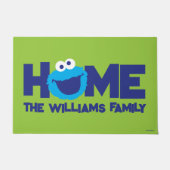 Cookie Monster Face Deurmat (Voorkant)