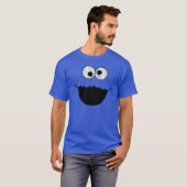 Cookie Monster Face T-shirt (Voorkant volledig)