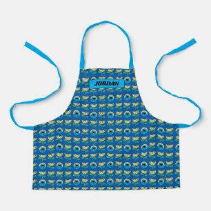 Cookie Monster Flower Pattern Schort