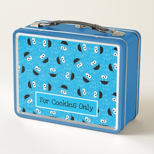 Cookie Monster Fur Face Pattern (Achterkant)