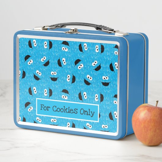 Cookie Monster Fur Face Pattern (In situ)