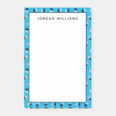 Cookie Monster Fur Face Pattern Post-it® Notes (Voorkant)