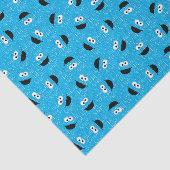 Cookie Monster Fur Face Pattern Tissuepapier (Detail)