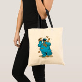 Cookie Monster Gekke Koekjes Tote Bag (Voorkant (product))
