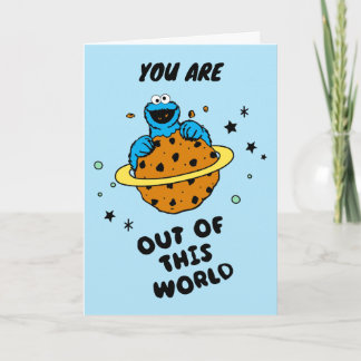 Cookie Monster | Gelukkig Verjaardag Kaart