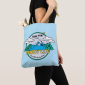Cookie Monster | Geniet van het leven van één mijt Tote Bag (Dichtbij)