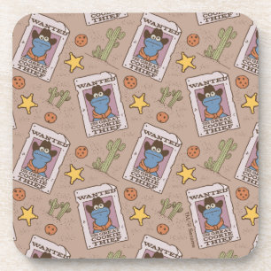 Cookie Monster Gezocht Patroon Bier Onderzetter