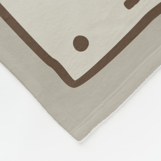 Cookie Monster | Gezocht Poster Fleece Deken (Hoek)