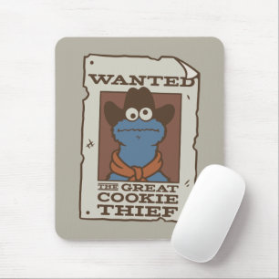 Cookie Monster   Gezocht Poster Muismat