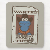Cookie Monster | Gezocht Poster Muismat (Voorkant)