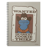 Cookie Monster | Gezocht Poster Notitieboek (Voorkant)