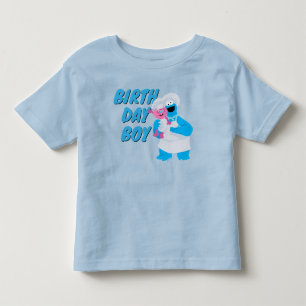 Cookie Monster & Gonger Verjaardagsprins Kinder Shirts