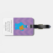 Cookie Monster Graphic Bagagelabel (Achterkant horizontaal)