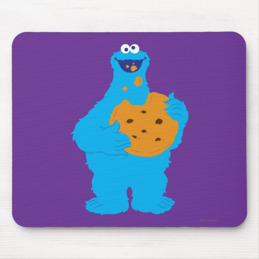 Cookie Monster Graphic Muismat (Voorkant)