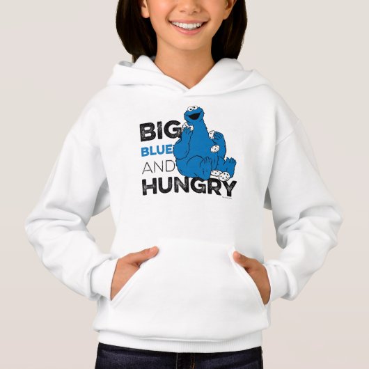 Cookie Monster | Groot blauw en Hongarije (Voorkant)