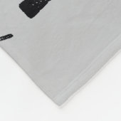 Cookie Monster | Groot blauw en Hongarije Fleece Deken (Hoek)