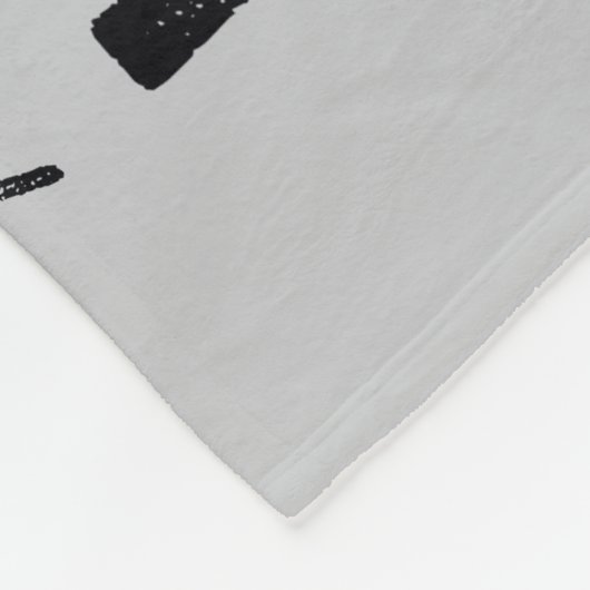 Cookie Monster | Groot blauw en Hongarije Fleece Deken (Hoek)