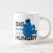 Cookie Monster | Groot blauw en Hongarije Grote Koffiekop (Rechts)