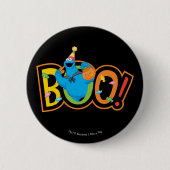 Cookie Monster | Halloween Boo! Ronde Button 5,7 Cm (Voorkant)