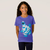 Cookie Monster | Halloween Mummy T-shirt (Voorkant volledig)