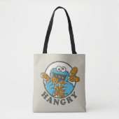  Cookie Monster | Hboos Tote Bag (Voorkant)