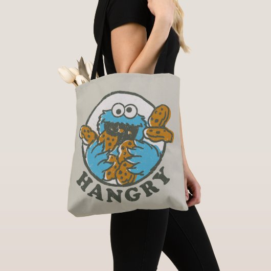  Cookie Monster | Hboos Tote Bag (Dichtbij)