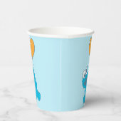 Cookie Monster Heart Balloon Papieren Bekers (Rechts)