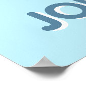 Cookie Monster Heart Balloon Poster (Hoek)