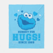 Cookie Monster Hugs Fleece Deken (Voorkant)