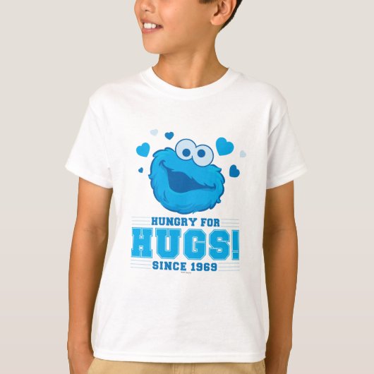 Cookie Monster Hugs T-shirt (Voorkant)