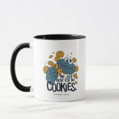 Cookie Monster | Ik ben hier voor de koekjes Mok (Links)