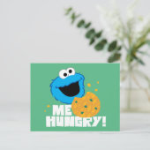 Cookie Monster | Ik heb honger. Briefkaart (Staand voorkant)