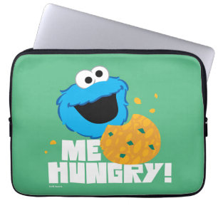 Cookie Monster Ik heb honger! Laptop Sleeve