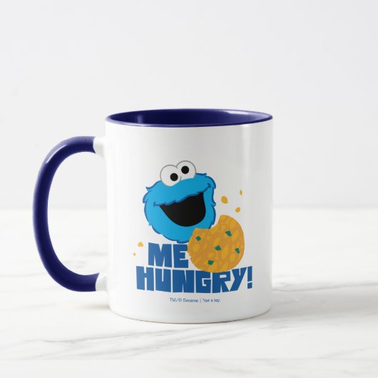 Cookie Monster | Ik heb honger. Mok (Links)