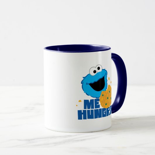 Cookie Monster | Ik heb honger. Mok (Voorkant rechts)