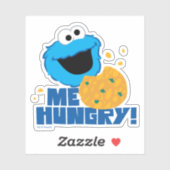 Cookie Monster | Ik heb honger. Sticker (Vel)