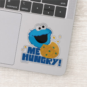 Cookie Monster Ik heb honger. Sticker